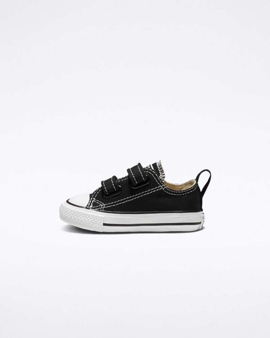 Tenis Converse Chuck Taylor All Star Easy-On Cano Baixo Menina Pretas | PT W04839P